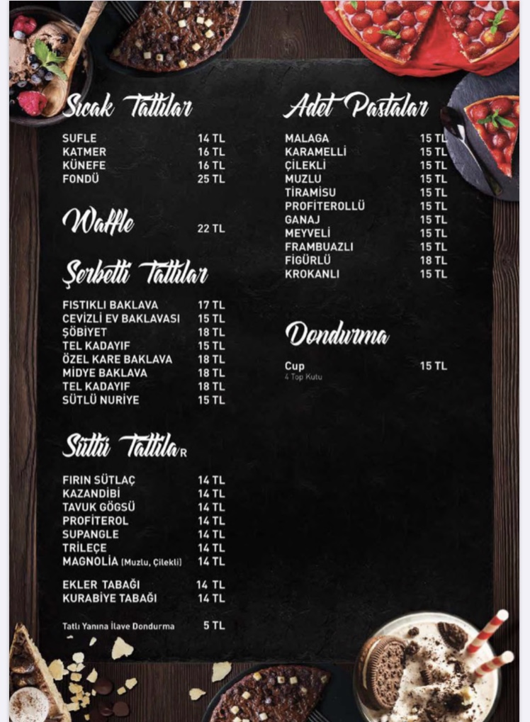 Menu Unaby Cafe Restaurant-1